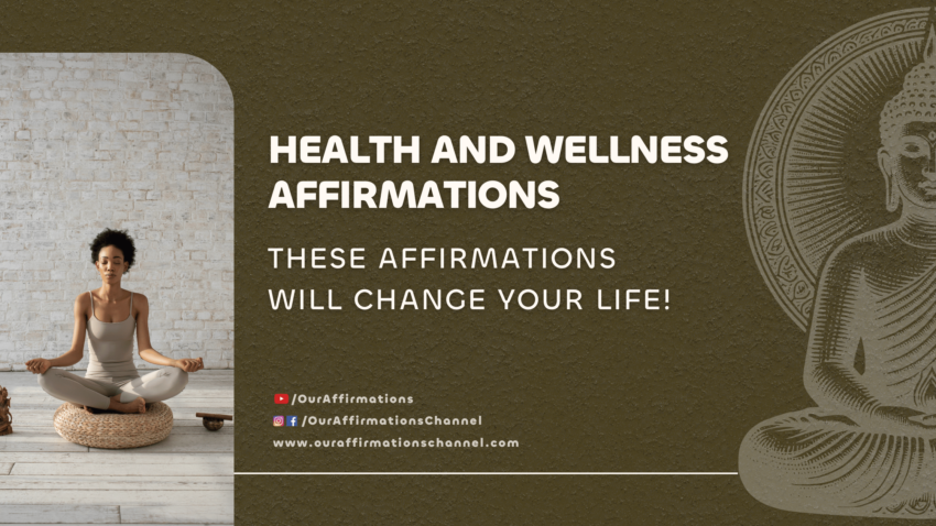 Health and Wellness Affirmations